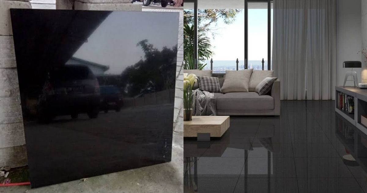 7 Jenis Lantai Granit yang Bikin Tampilan Rumah Makin Mewah 13 hipwee-Granit Warna Gelap