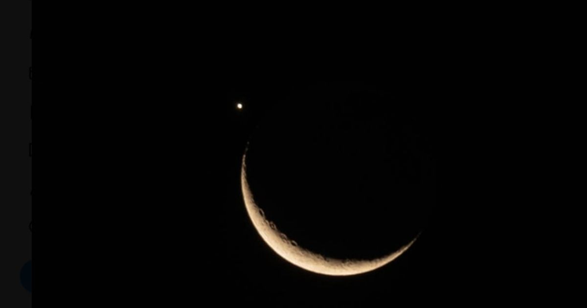 Fenomena Langit September 2026, Ini Daftar Istilah dan Jadwalnya 18 hipwee-Konjungsi Bulan dan Venus