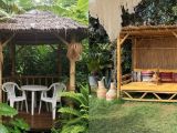 7 Desain Gazebo Bambu Minimalis untuk Percantik Kebun dan Halaman Rumahmu