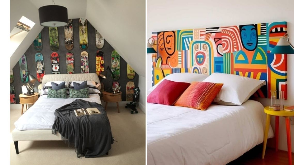 11 Ide Headboard Kamar Unik, Estetik, dan Menarik 24