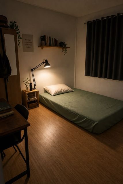 10 Inspirasi Interior Kamar Kost Minimalis yang Nyaman 18 kamar kos dengan pencahayaan baik