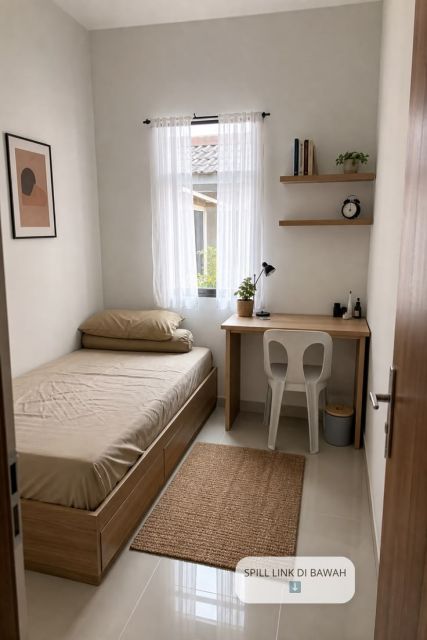 10 Inspirasi Interior Kamar Kost Minimalis yang Nyaman 19 kamar kos minimalis dengan aksen kayu