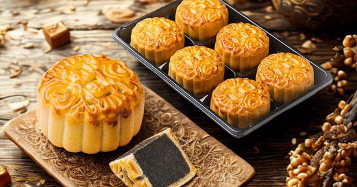 Bukan Cuma Lotus! Ini 8 Rekomendasi Mooncake Rasa Unik yang Cocok Buat Hampers 13 hipwee-mooncake Black sesame