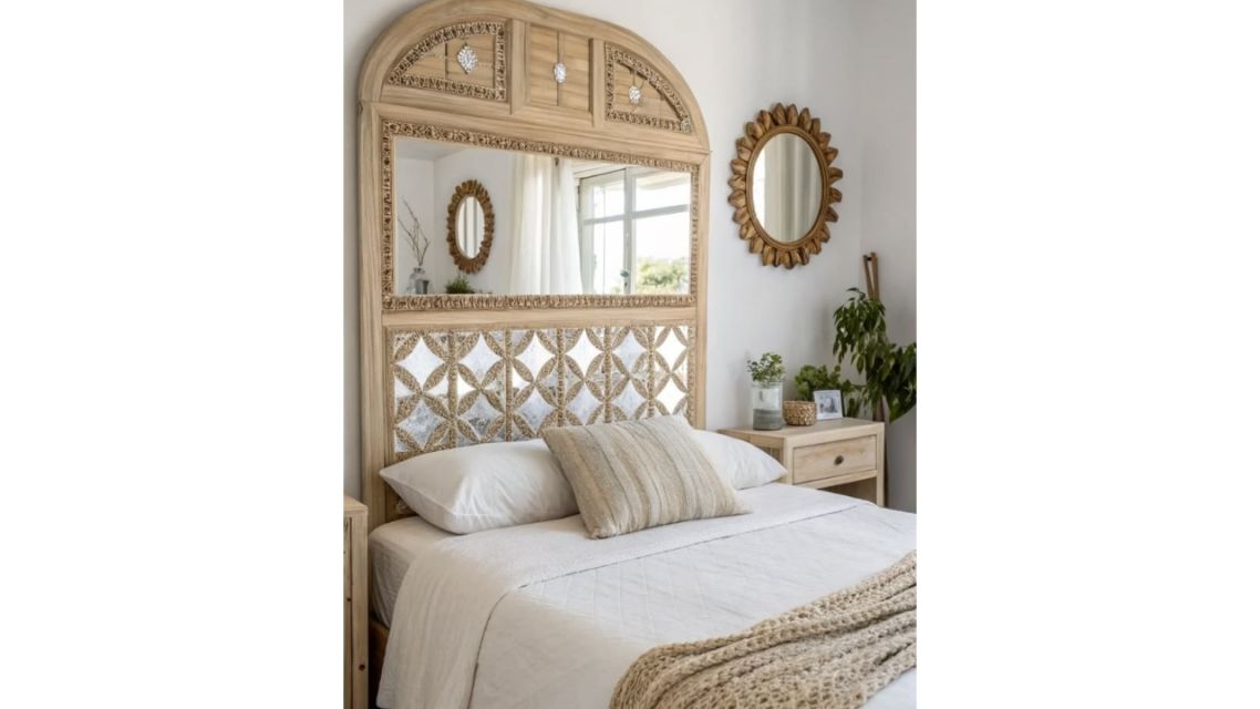 11 Ide Headboard Kamar Unik, Estetik, dan Menarik 16 Ide Headboard Kamar (4)