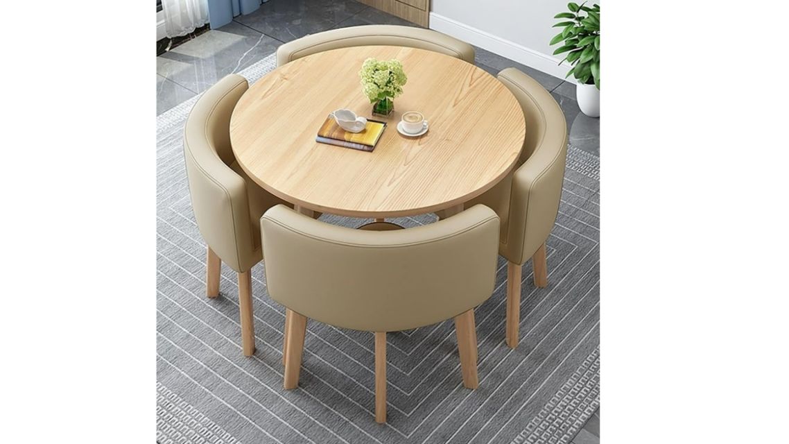 Ide Meja Makan Minimalis yang Fungsional, Stylish, dan Estetik 14 ide meja makan minimalis (2)