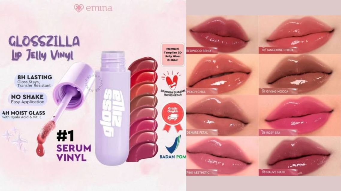 11 Rekomendasi Lip Vinyl Worth to Buy untuk Bibir Glossy Tahan Lama 23 rekomendasi lip vinyl (11)