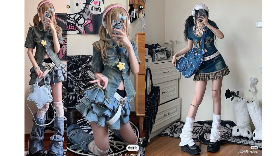 11 Ide Outfit Gyaru Ini Bikin Gayamu Makin Standout, Yuk Coba! 18 ide outfit gyaru (6)