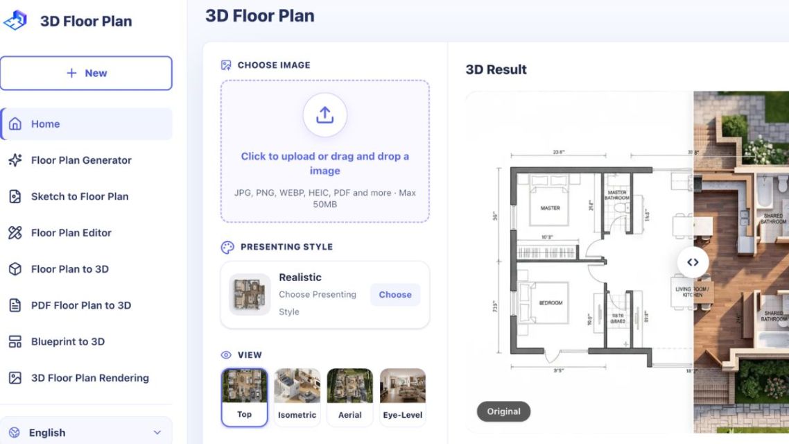 Free AI Floor Plan Tools: Turn Ideas Into 3D Designs 12 3d floor plan ai