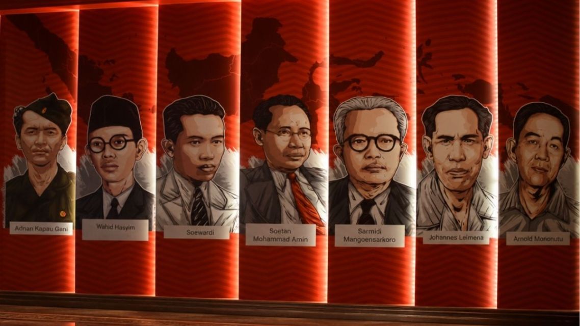 Pemuda 1928 dan Kita Sekarang Sama-Sama Memperjuangkan Masa Depan 4 Para tokoh pemuda dalam peristiwa Sumpah Pemuda 1928