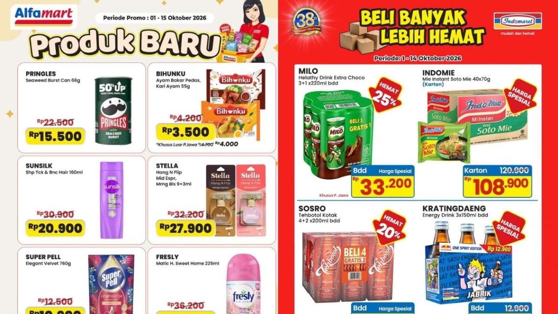 Daftar Promo Oktober 2026 Terlengkap, Banjir Diskon Sampai Akhir Bulan! 4 hipwee-Promo Alfamart Indomaret Oktober 2026