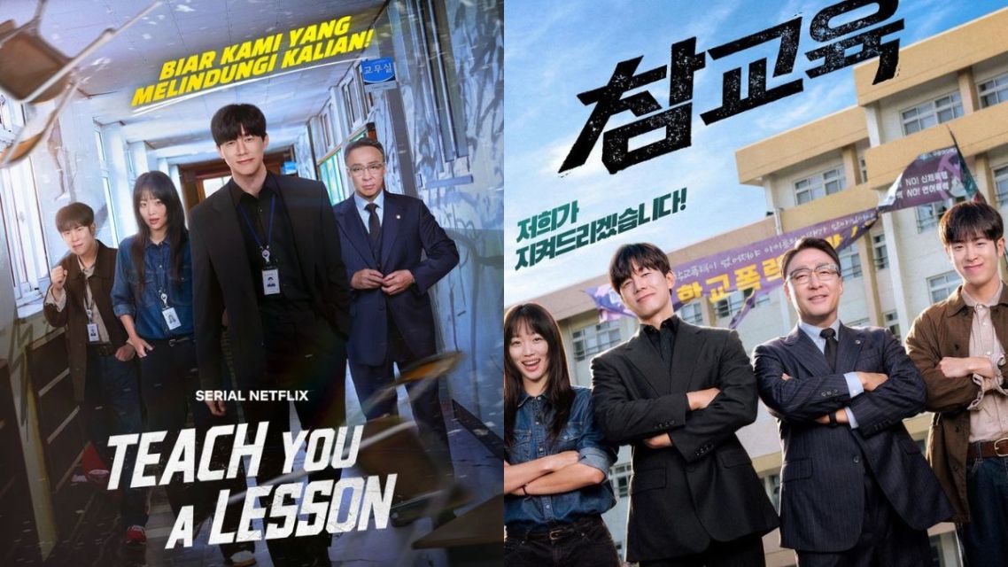Relevan Buat Ditonton Sekarang, Ini 7 Drakor yang Lagi Ramai tentang Isu Sosial 10 Poster drakor Teach You a Lesson yang mengangkat isu perundungan dan sistem pendidikan