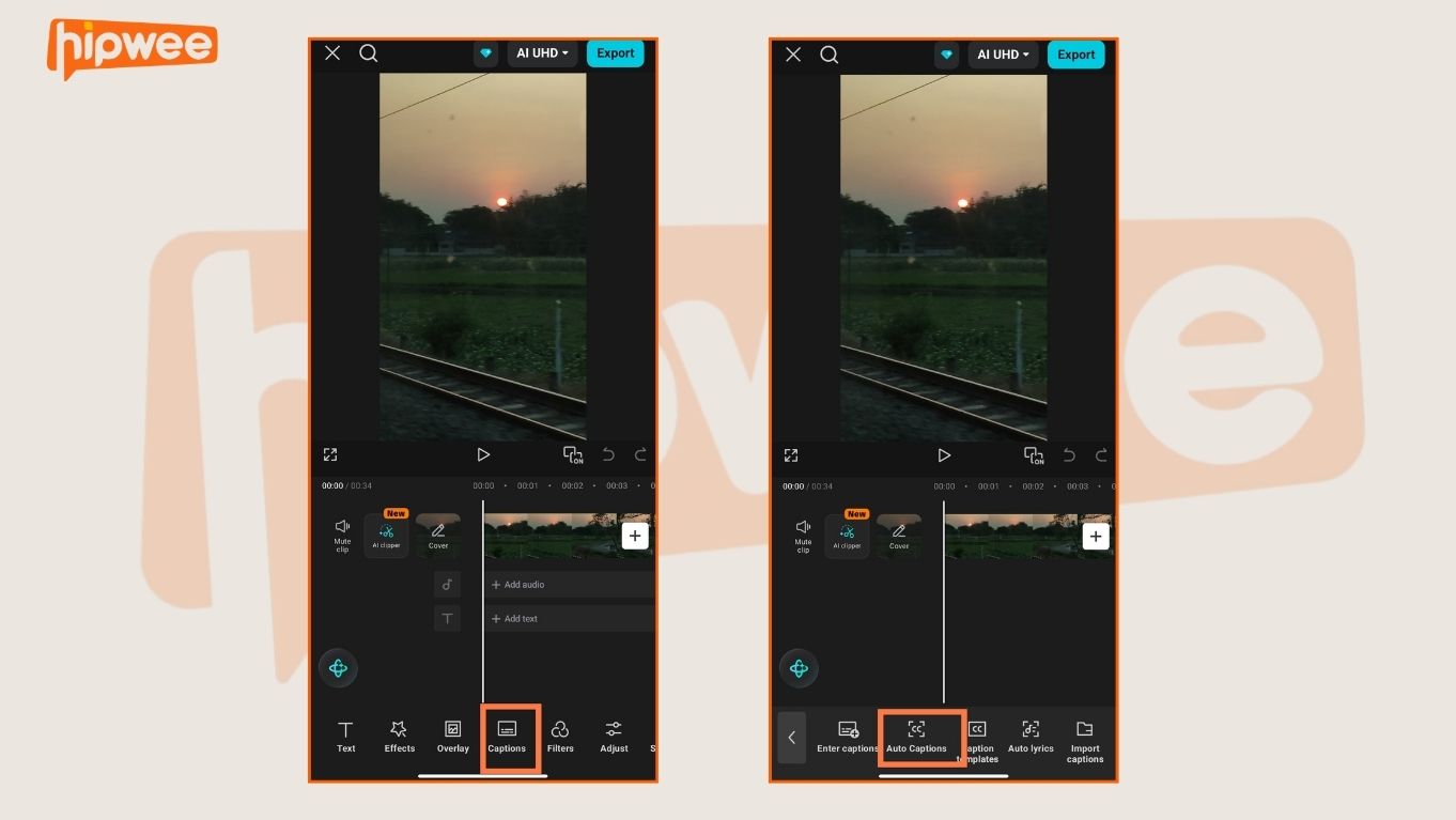 Mau Bikin Video yang Mudah Dipahami Penonton? Tambahkan Caption Otomatis Aja! 10 Menu Captions dan Auto Captions di aplikasi CapCut