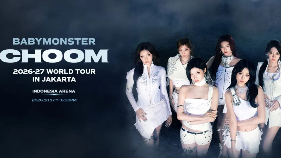 Cara Tukar Tiket Konser BABYMONSTER 2026 & Jadwalnya 8 konser babymonster choom