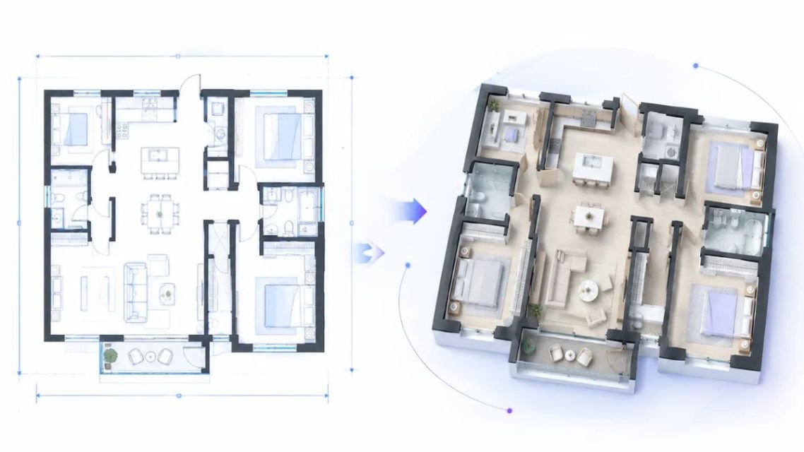 Free AI Floor Plan Tools: Turn Ideas Into 3D Designs 14 visualizing interior spaces