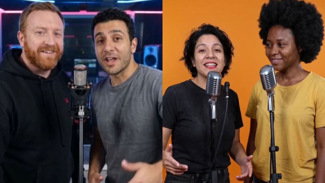 Sahabat Jauh Tetap Bisa video rap duo hasil AI